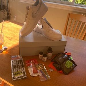 Nike Air Force 1, size 17, custom create.